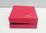 Geschenkbox, Aufbewahrungsbox rot 70 x 70 x 34 mm