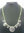 Edelsteine Halskette "Thalia" aus Bergkristall und Peridot