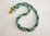 Schmuck-Set Spiralnetz NellyS mit Swarovski Kristalle grün