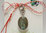 Martisor, Charm aus Edelsteine, Labradorit Oval mit Silber Elemente