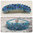 Schmuck-Set Haarspange und Armband Magic Carpet Aqua